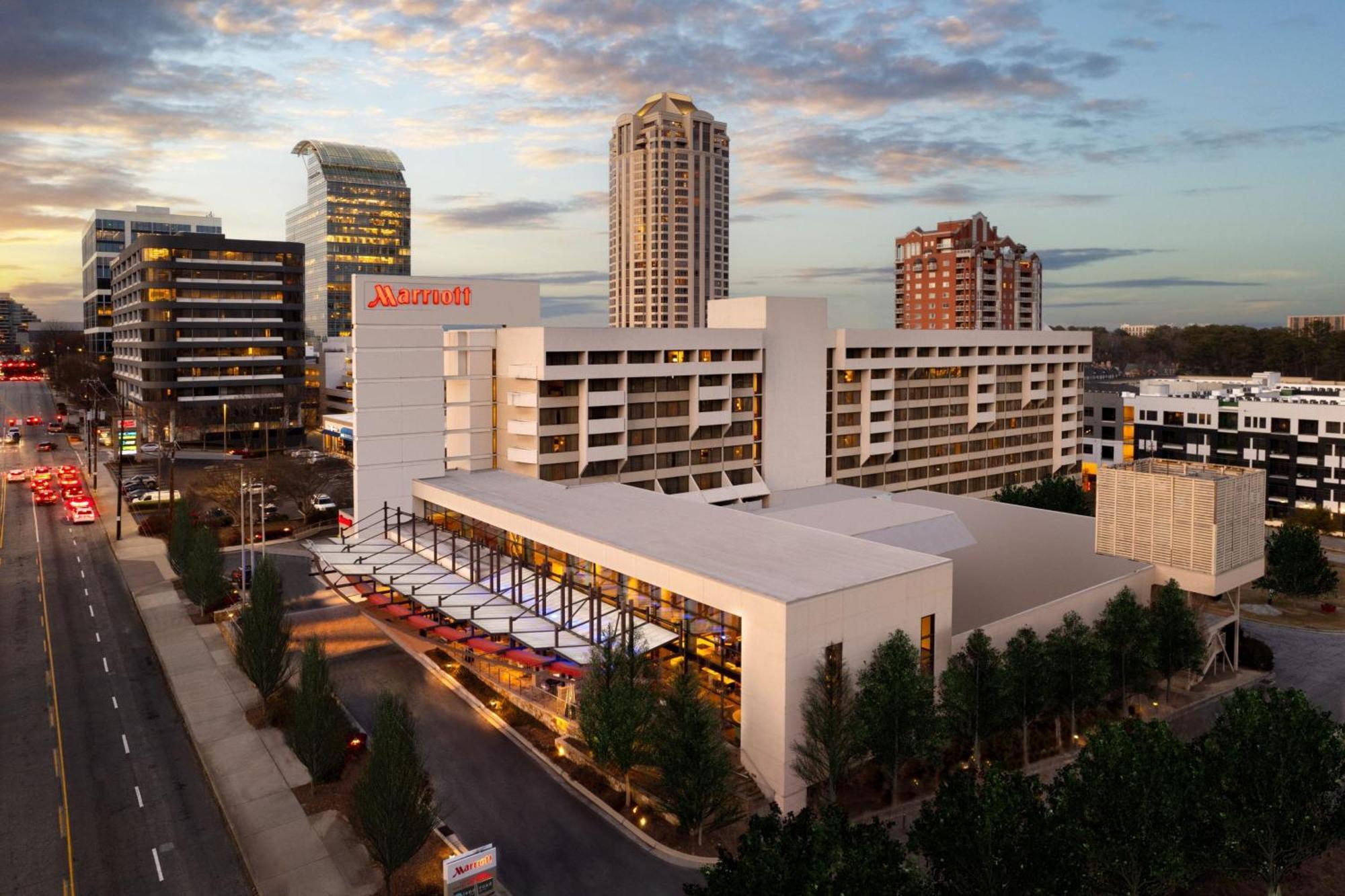 Atlanta Marriott Buckhead Hotel & Conference Center Extérieur photo